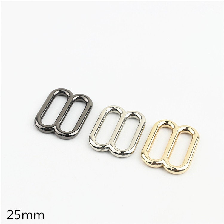 Open Loop Buckle Double Oval Loop Buckle 3/4 1 1/4 1 1/2