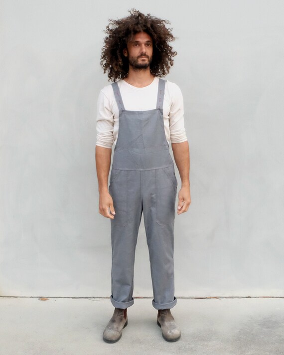 Unisex workwear overalls.