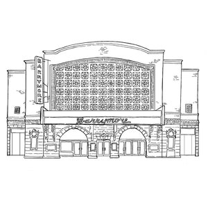 Broadway Theatres A3 Print on recycled paper image 5