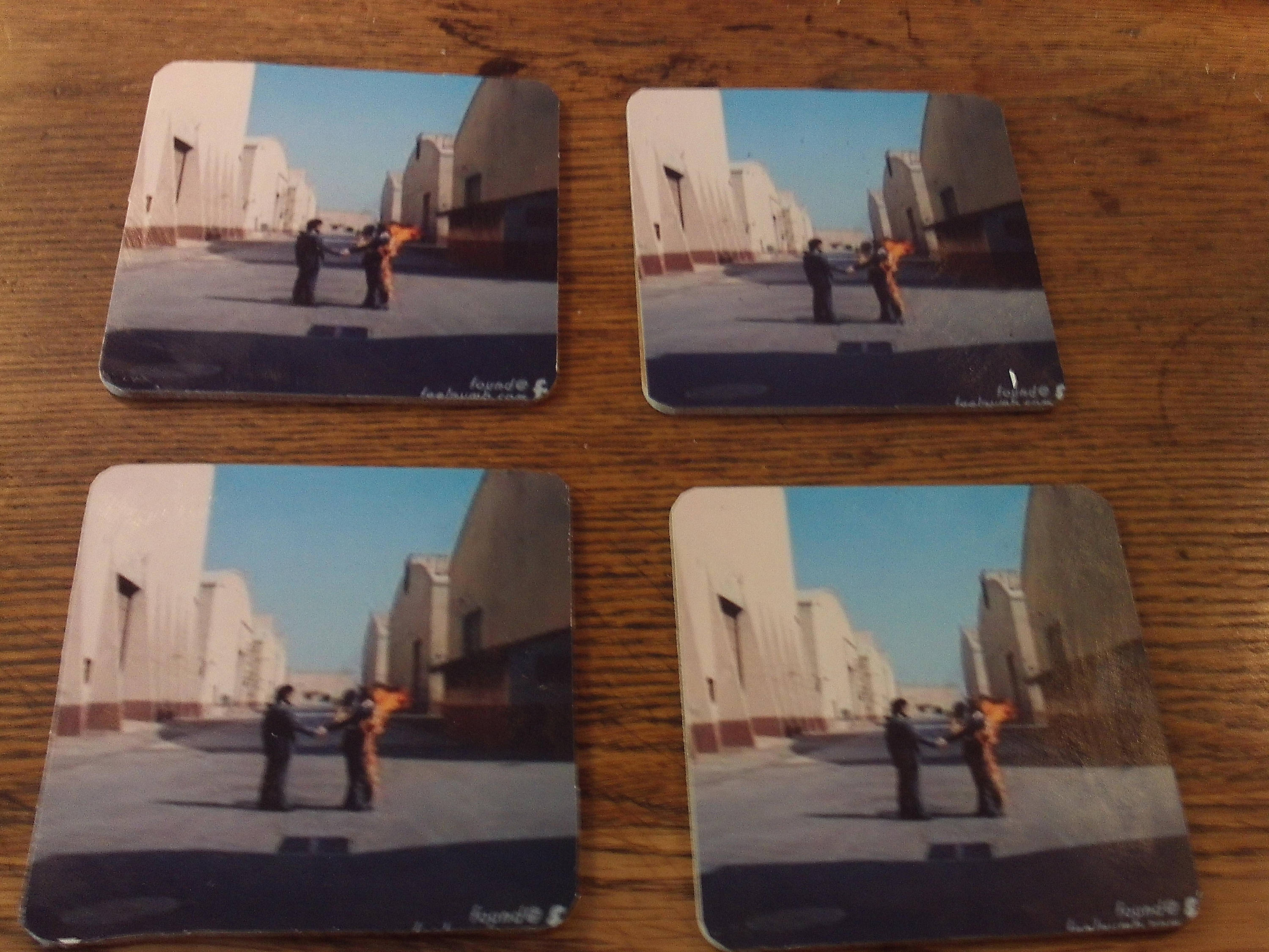 Set Of 4 Wish You Were Here Album Cover Drink Coaster Etsy Set Of 4 Wish You Were Here Album Cover Drink Coaster Etsy