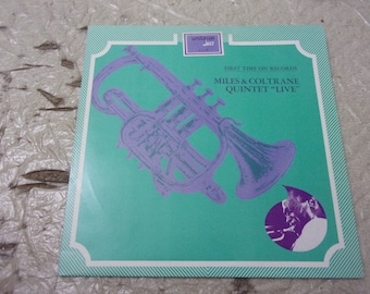 Live Miles & Coltrane Quintet LP Near Mint Italie expédition rapide