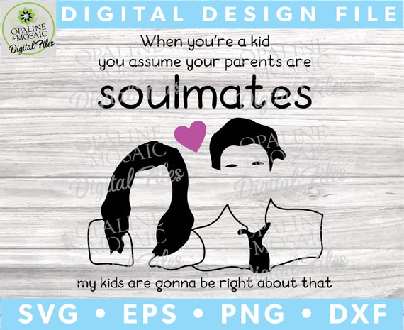 Download The Office Jim and Pam SVG Love Soulmates TV Show svg | Etsy