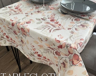 Handgefertigte wasserdichte Tischdecke, individuelle Tischdecke, charmante Tischdekoration, auslauffreier Tischschutz, ideales Geschenk