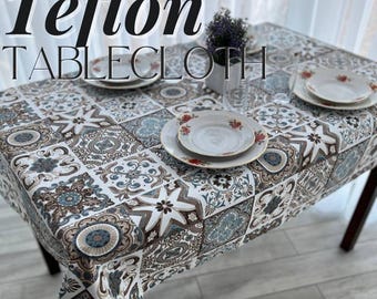 Mantel impermeable elegante en varios colores, protege tu mesa, elige entre varios colores para una apariencia personalizada