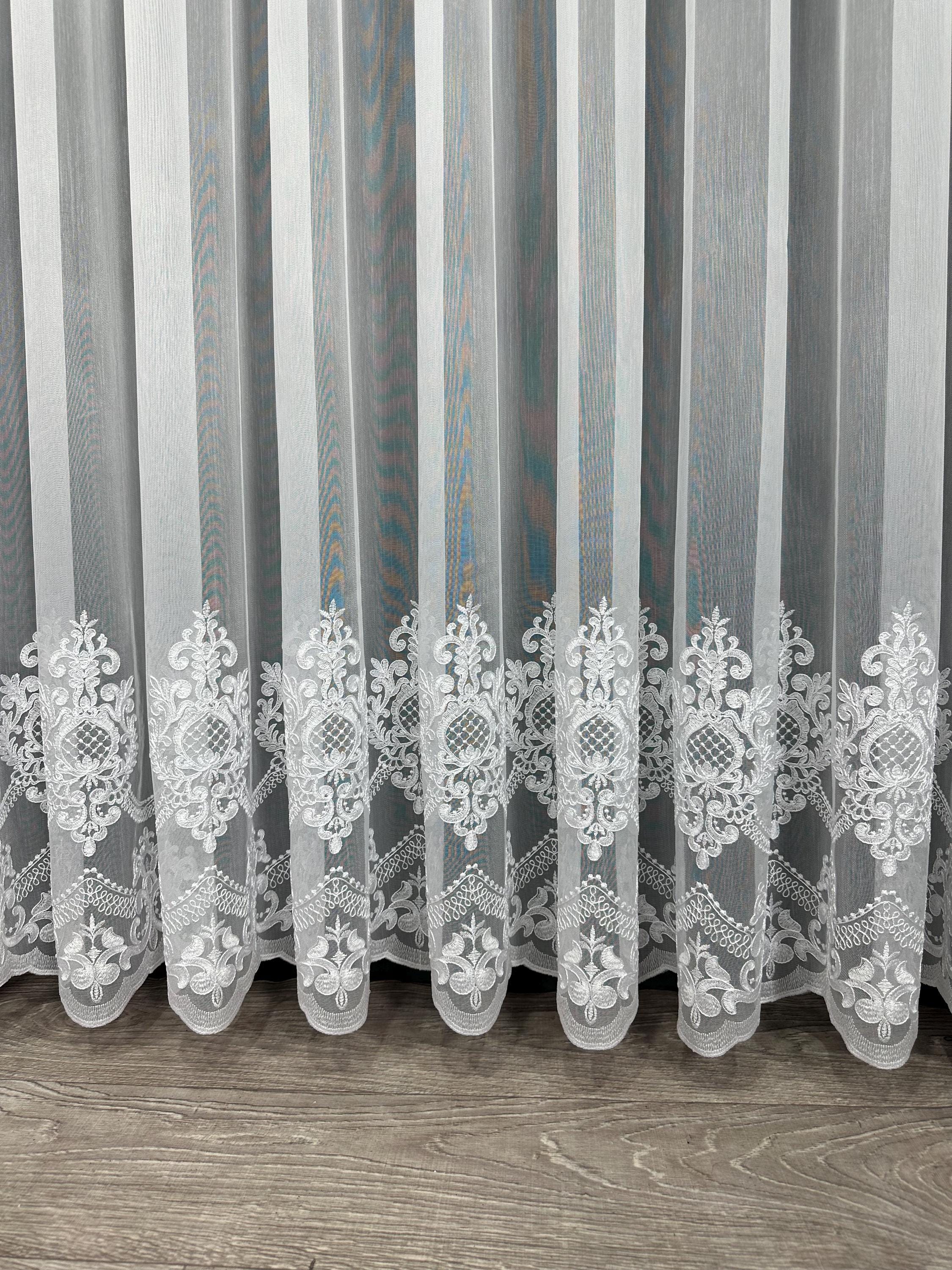 カフェカーテン【クッキー様オーダー品 ボイル＆ケミカルレース