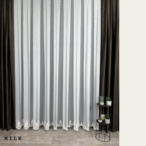 Exquisite Embroidery: Sheer Curtains with Intricate Lace Panels, Tailored to Your Specifications, Customizable Sheer Curtains