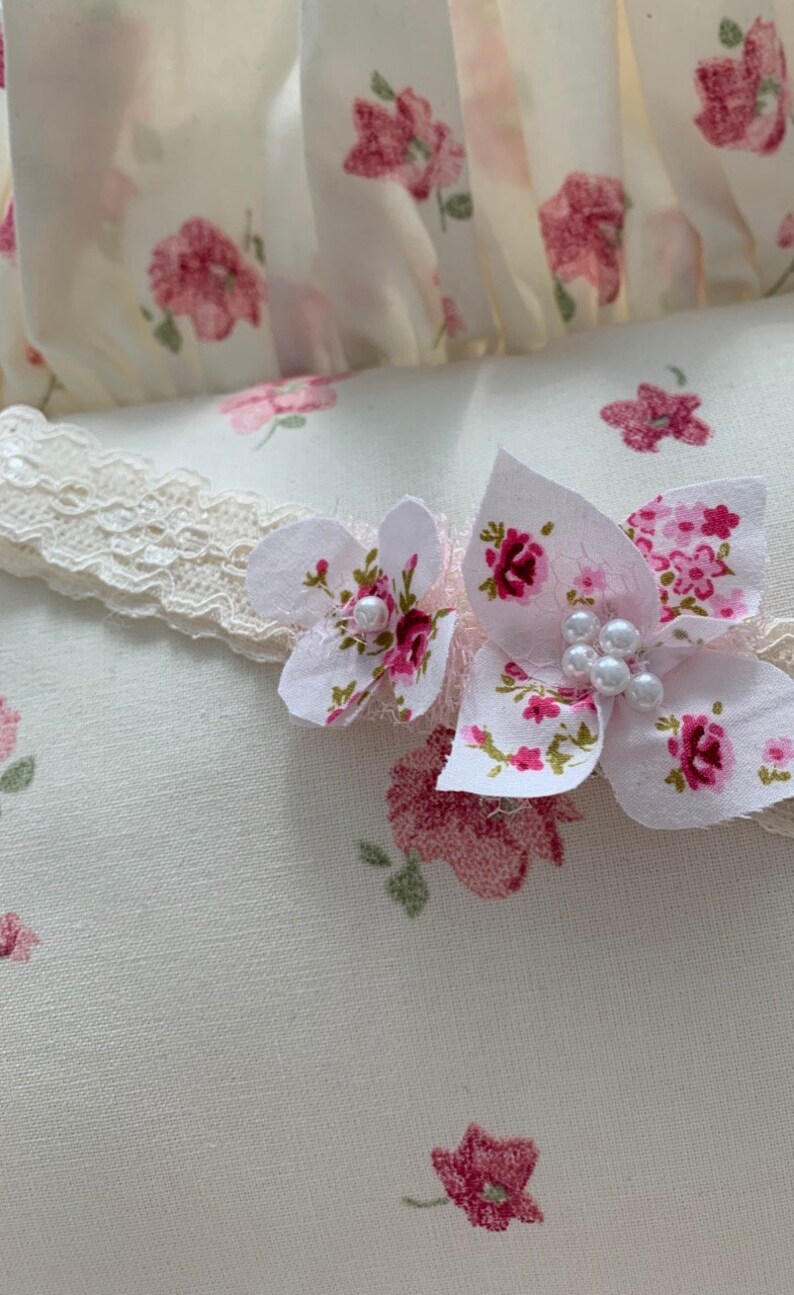Baby headband shabby hairband
