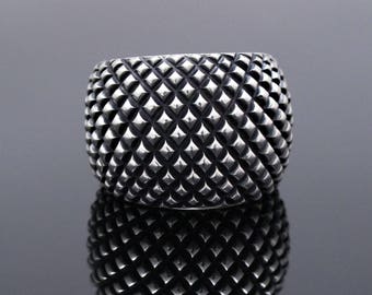 Anillo abovedado acolchado