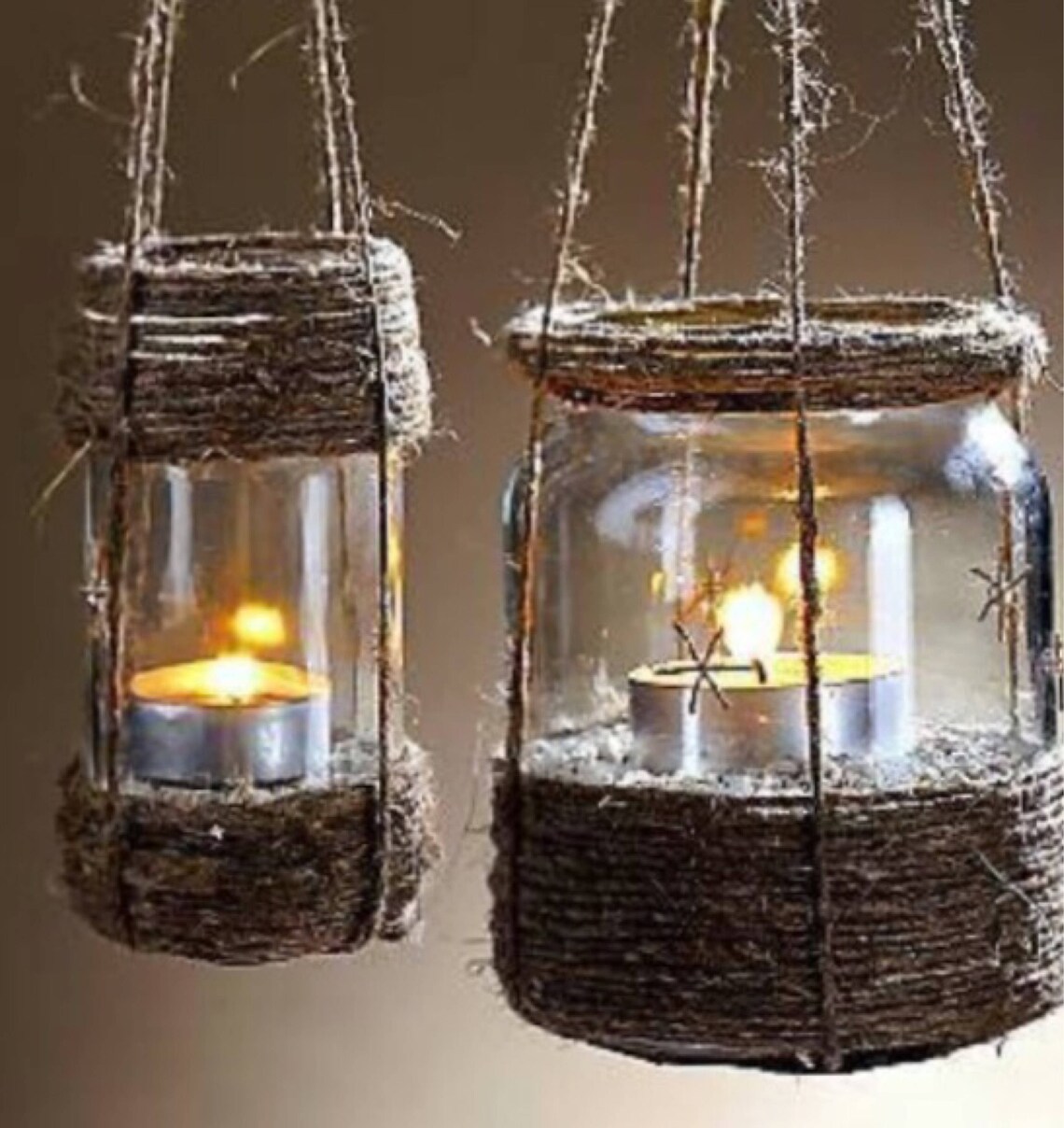 Tea Light Lanterns Etsy