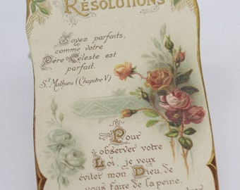Cartes De Vœux Vintage Etsy Fr