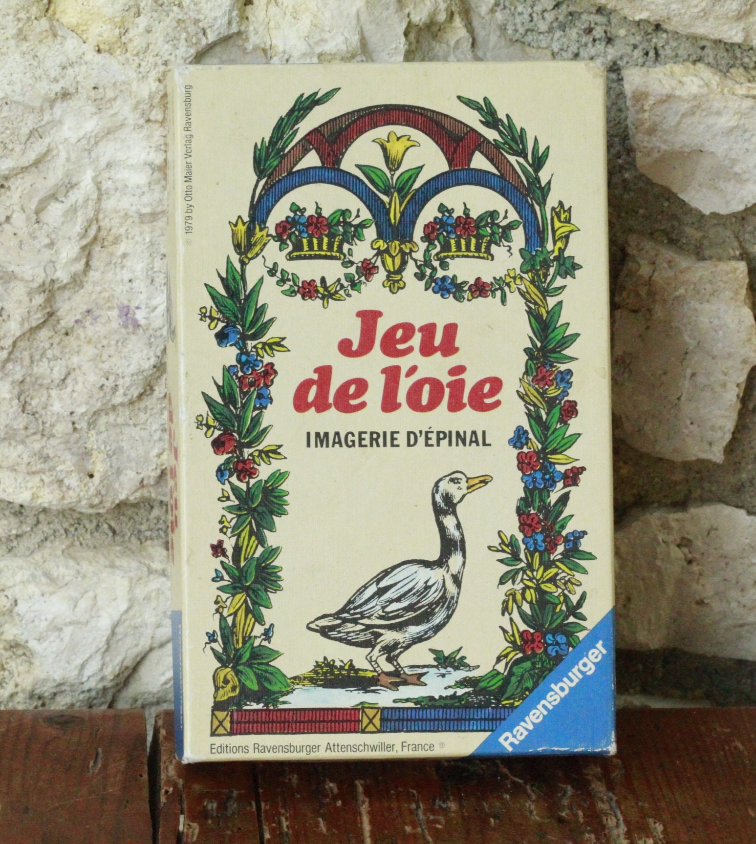 Ancien Jeu De L'Oie Image D'Épinal – Jeu De Société Vintage – Antique Game