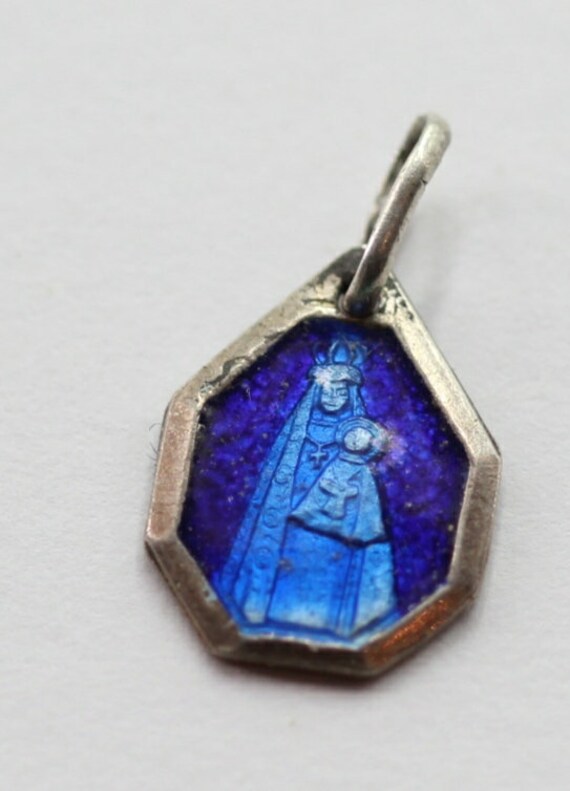 Médaille Notre Dame de La Vie Savoie en Email