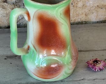 vintage french ceramic jug