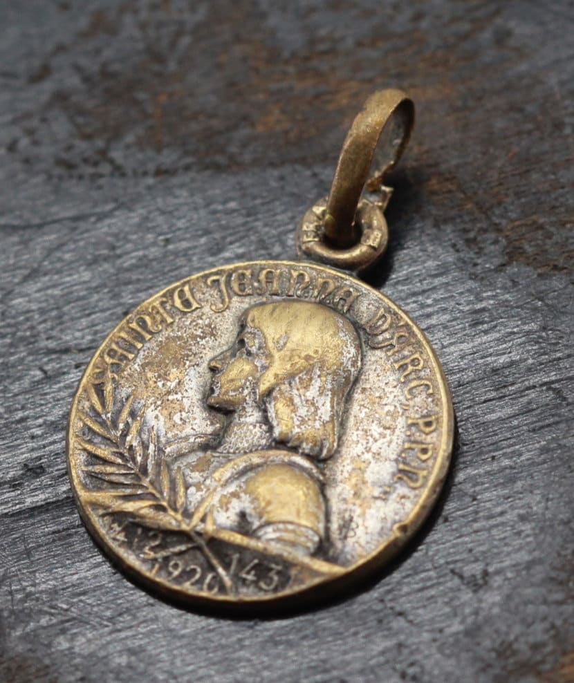 Ancienne Médaille Jeanne d'arc