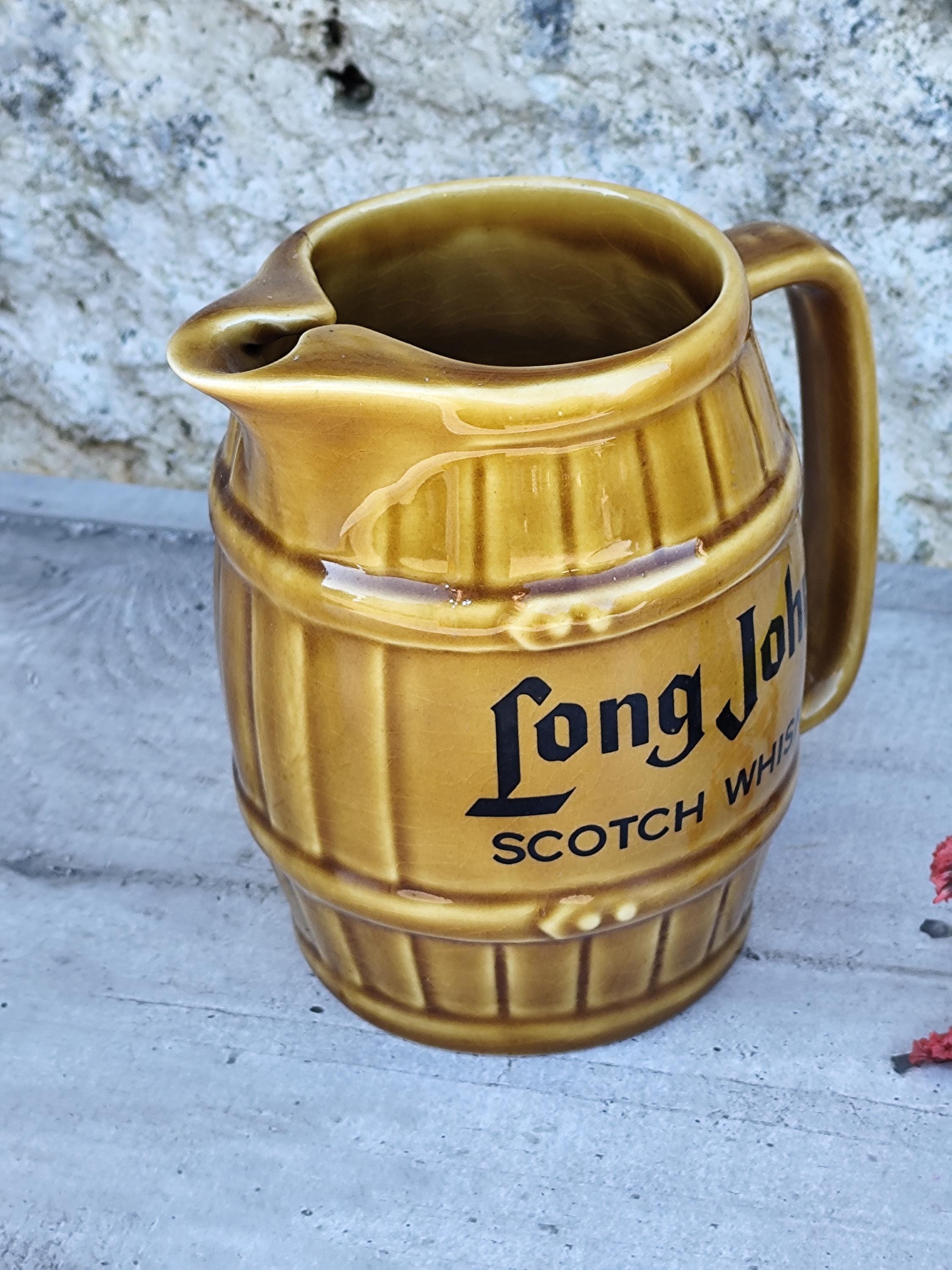 Long John Whiskey Pitcher - Etsy