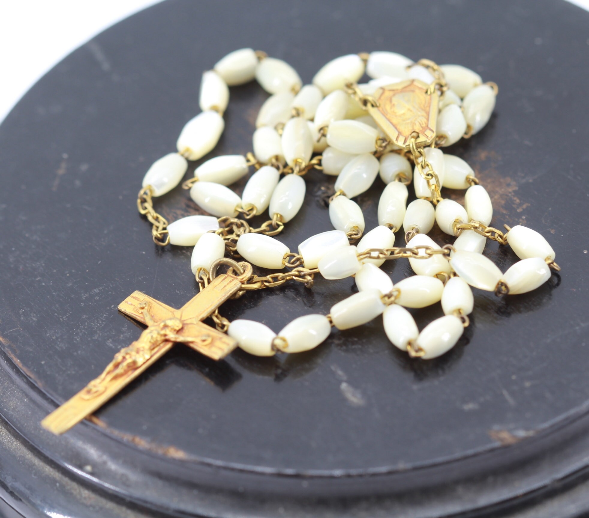 Chapelet en Nacre Vierge Marie