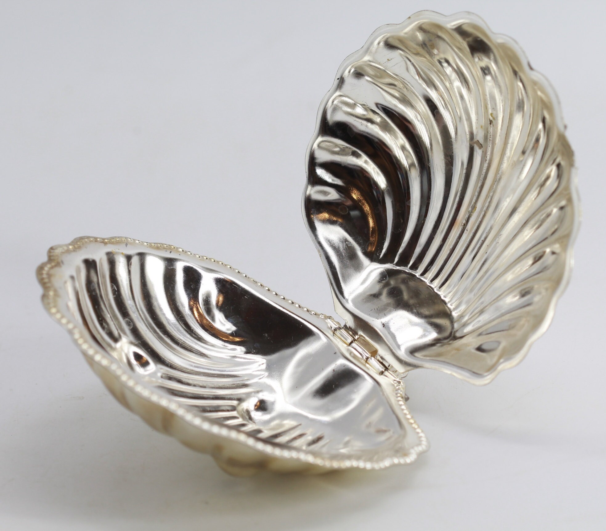 Ancien Beurrier Coquillage