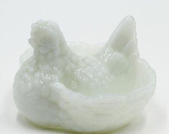 Salière et Poivrière Vintage en Opaline