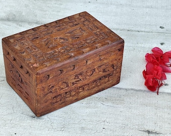 wooden jewelry box