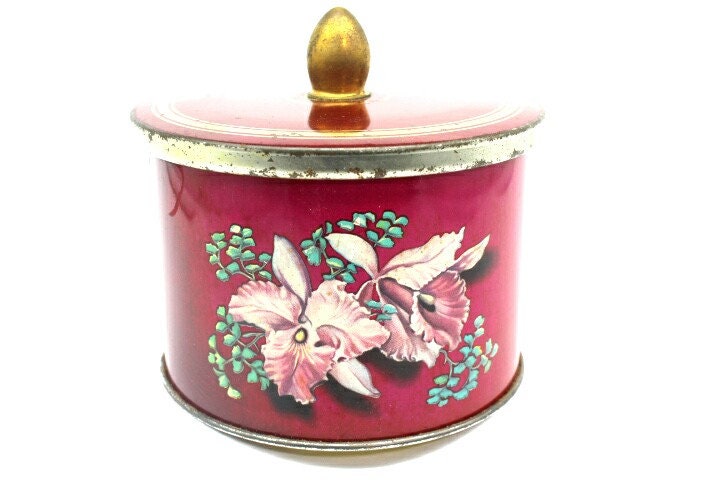 Boîte en Tôle Ancienne Côté d'or