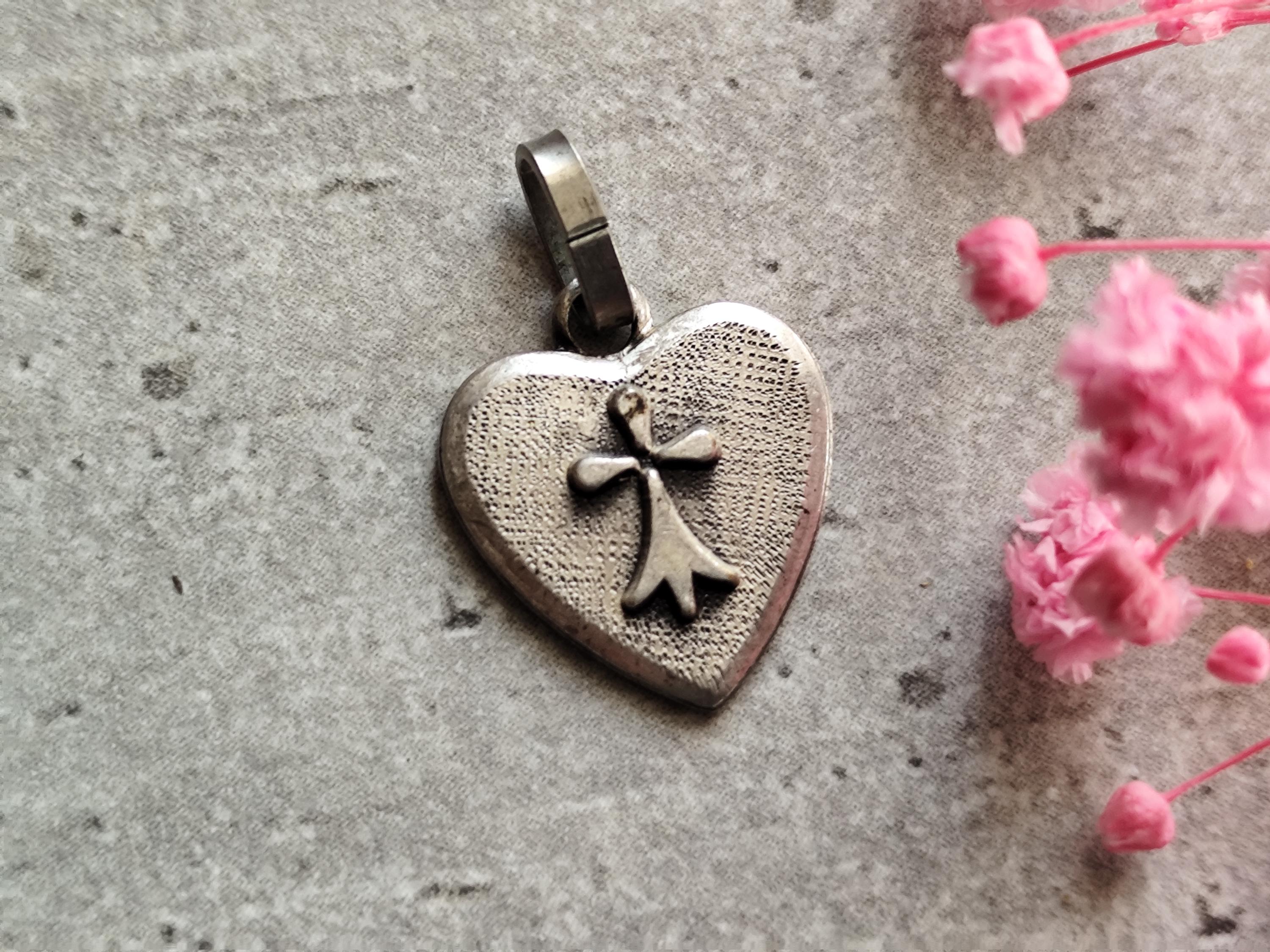 Pendentif Celtique Vintage - Médaillon Ancien De Bretagne - Occasion (état Usé)