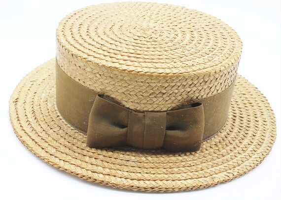 Antique straw hat