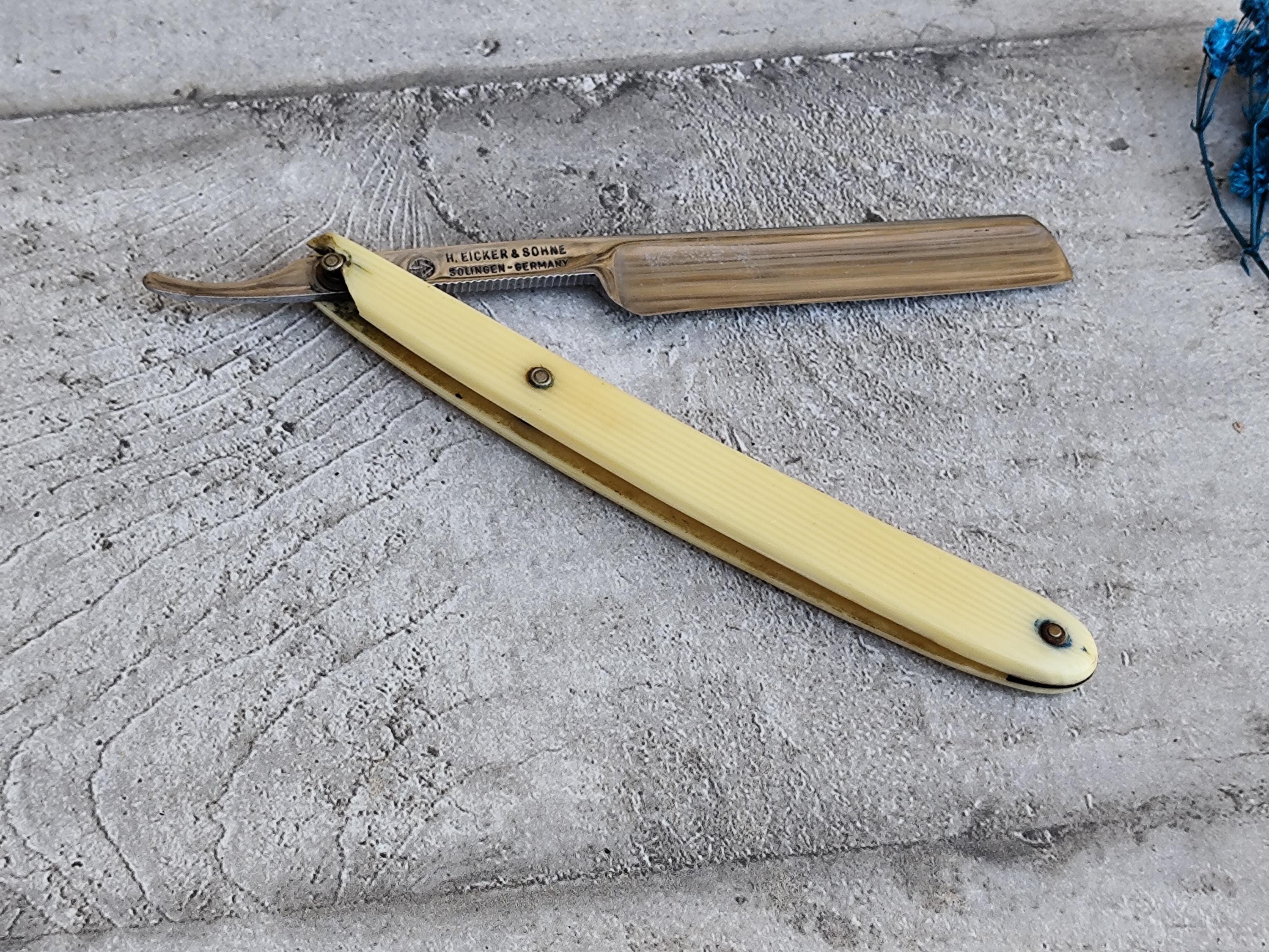 Vintage Straight Razor the Eagle Ost Cutlery - Etsy