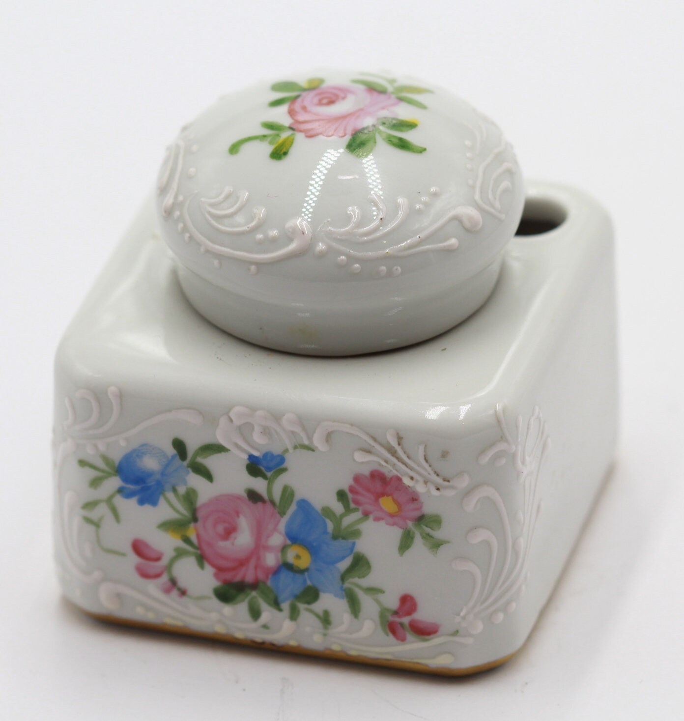 Ancien Encrier Paris Style Limoges