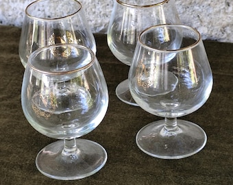 set of 6 glass napoleon