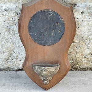 holy water font