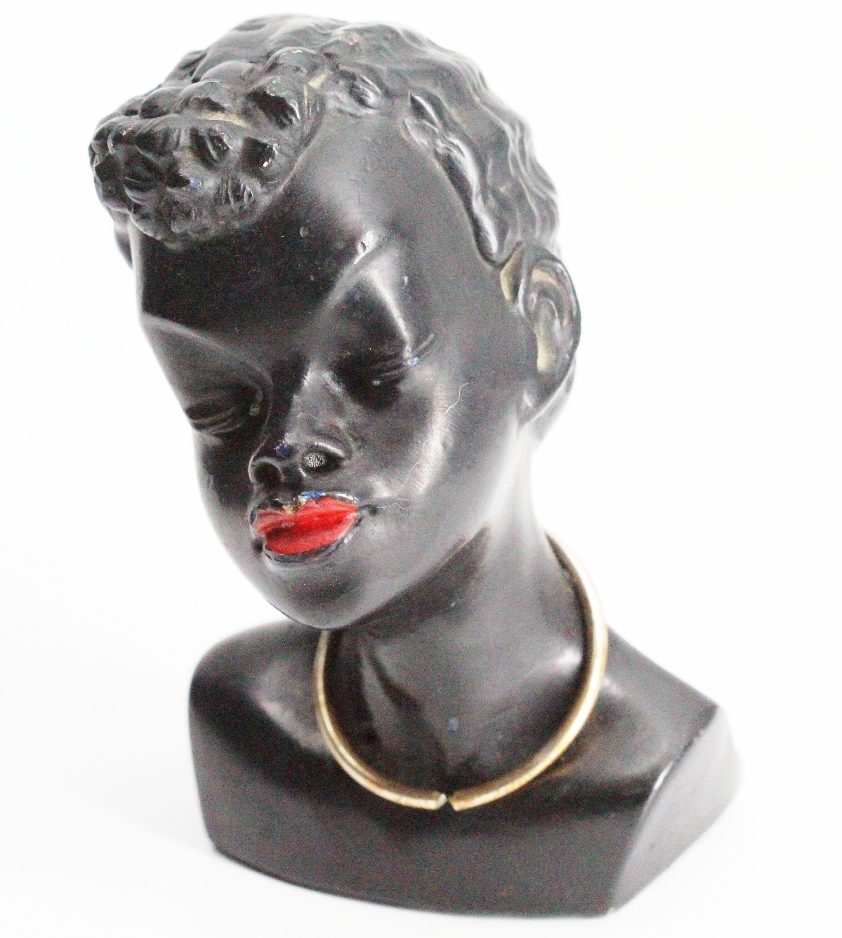 Rare Buste de Femme Africaine