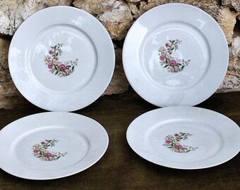 ヴィンテージのリモージュ磁器ディナープレート4枚セット - Etsy 日本