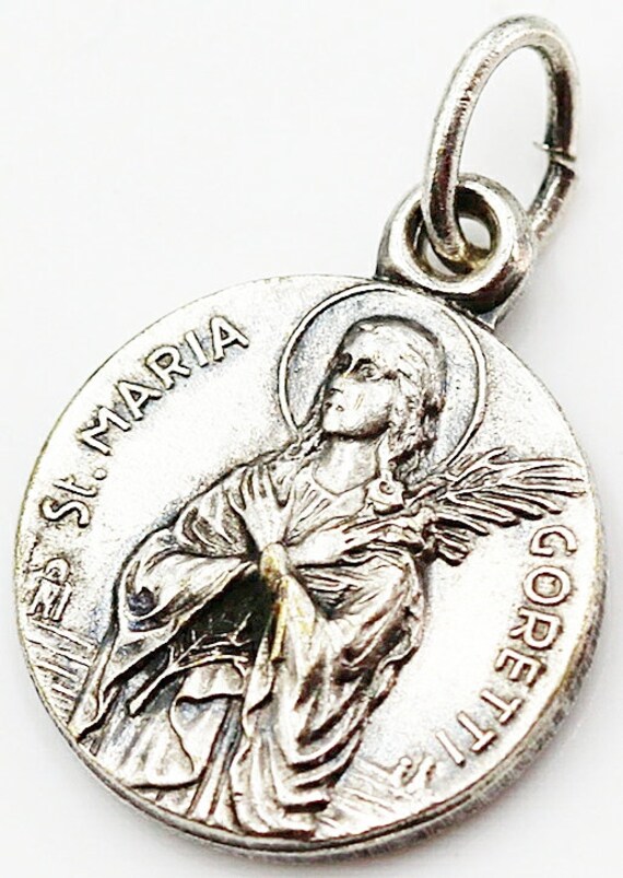 Ancienne Médaille Sainte Maria Goretti