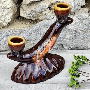 Vintage ceramic candlestick