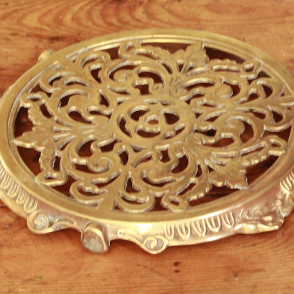 Brass Trivet Etsy