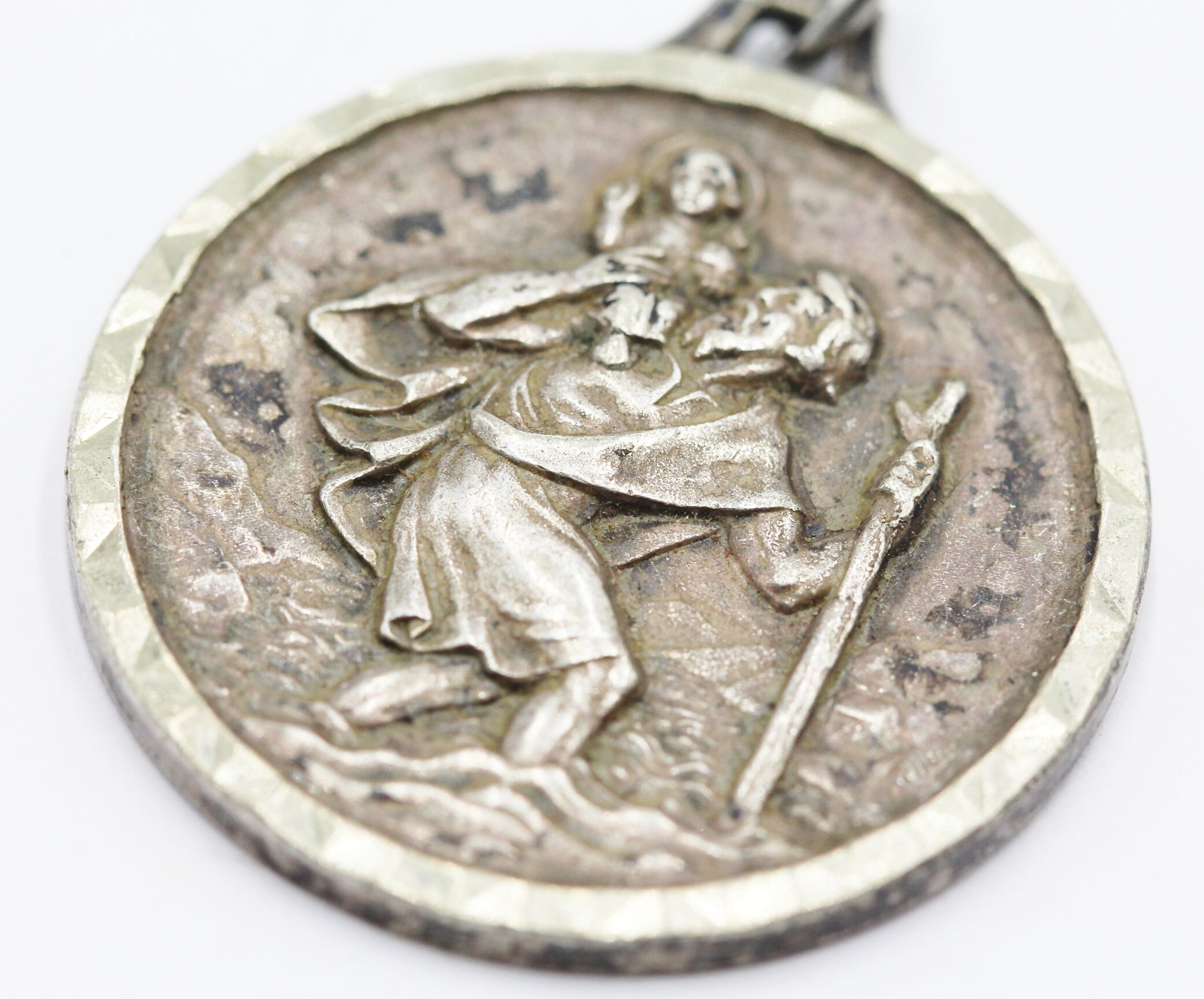Médaille Ancienne Saint Christophe
