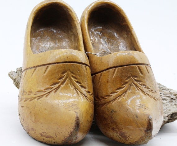 vintage pair clogs