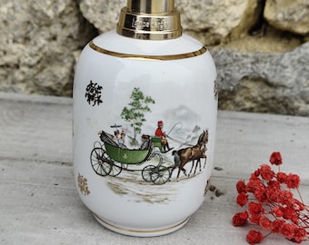 Lampe BERGER PARIS en porcelaine - Ressourcerie Histoires Sans Fin