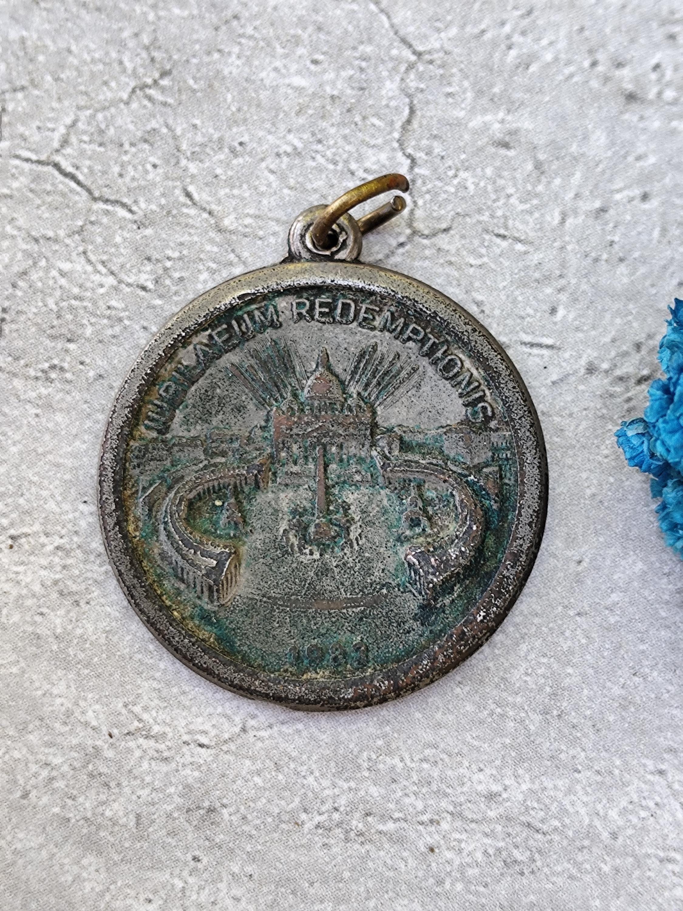 Medal of Pope John Paul II Pendant Johannes Paulus II 1983 - Etsy