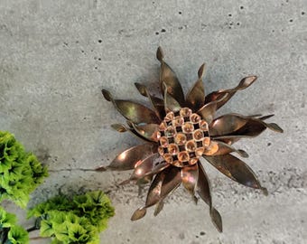 vintage flower brooch