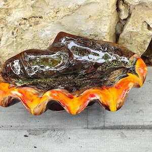 Shell ceramic empty pocket