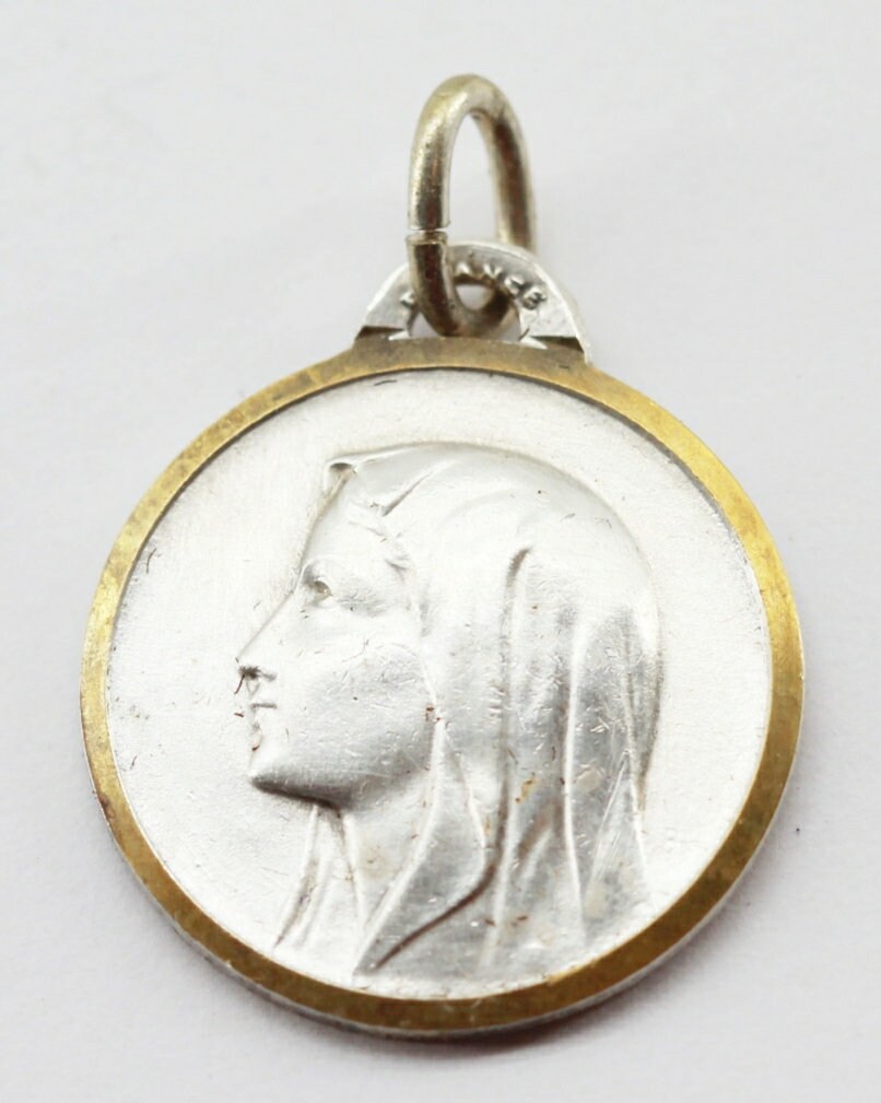 Ancienne Médaille Notre Dame de Lourdes