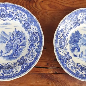 Rare set of 2 Villeroy and Boch Burgenland soup plates