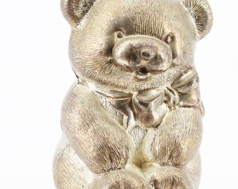 4.25 H Roman Teddy Bear Bank 4.25 H Roman Teddy Bear Bank