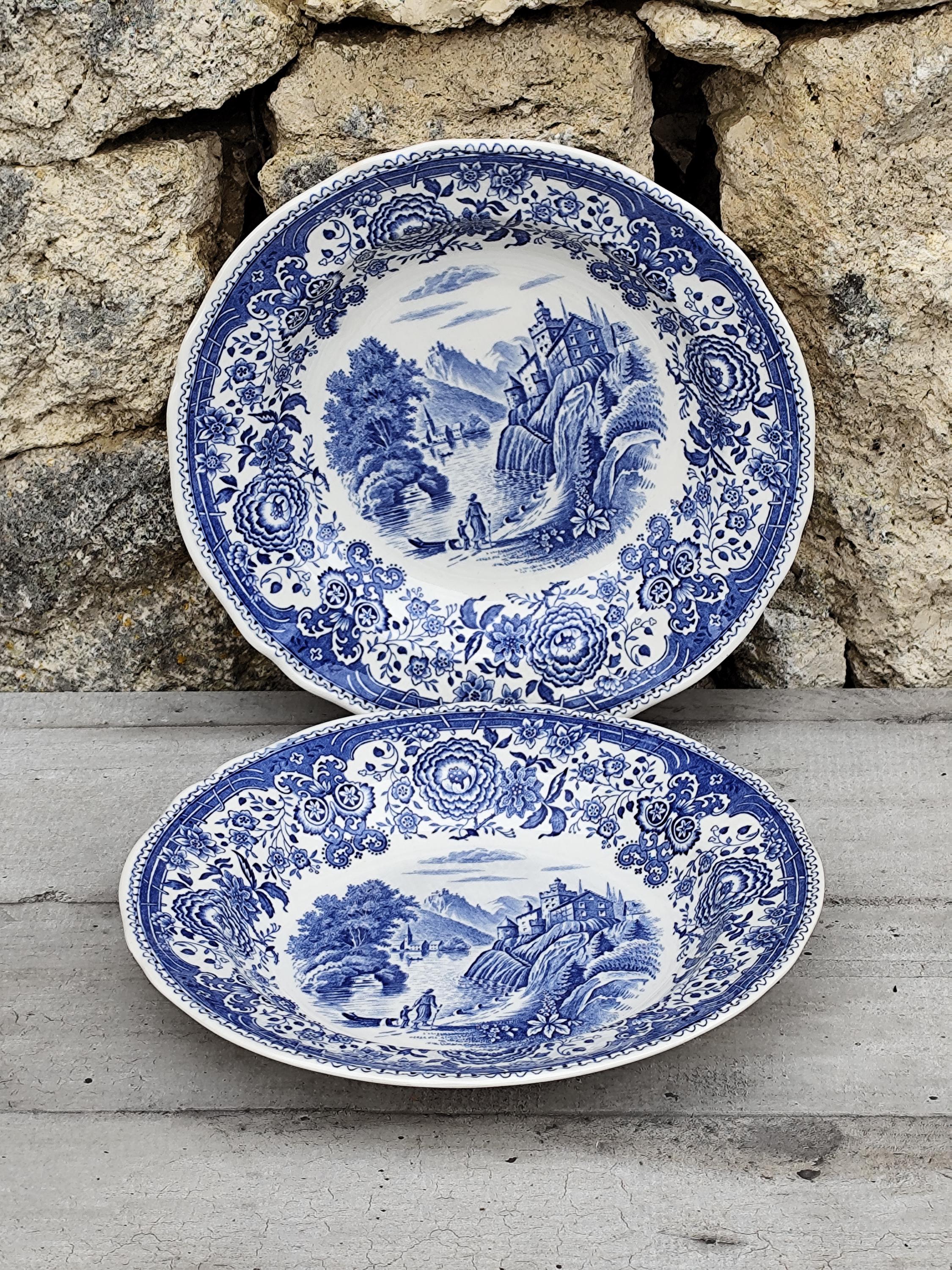 Rare Set of 2 Villeroy and Boch Burgenland Soup Plates - Etsy