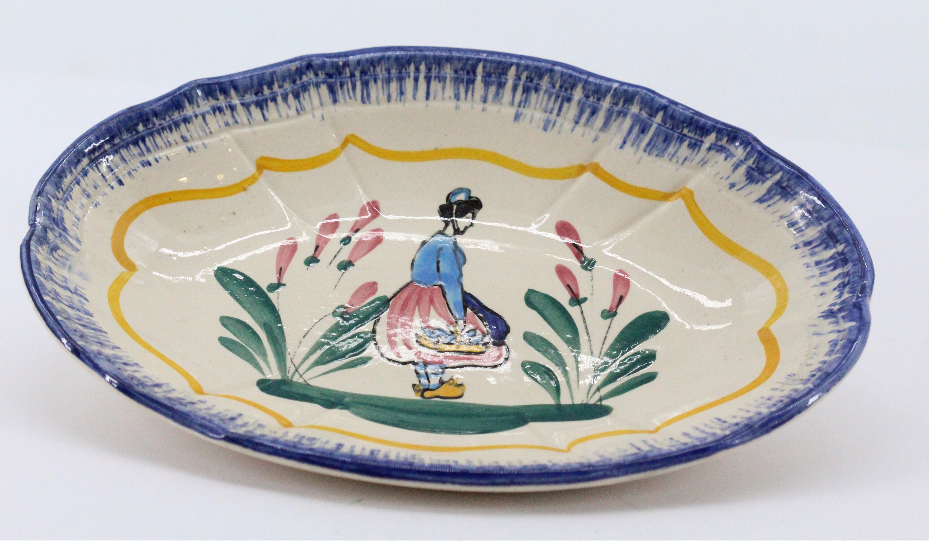 Plat Céramique Breton