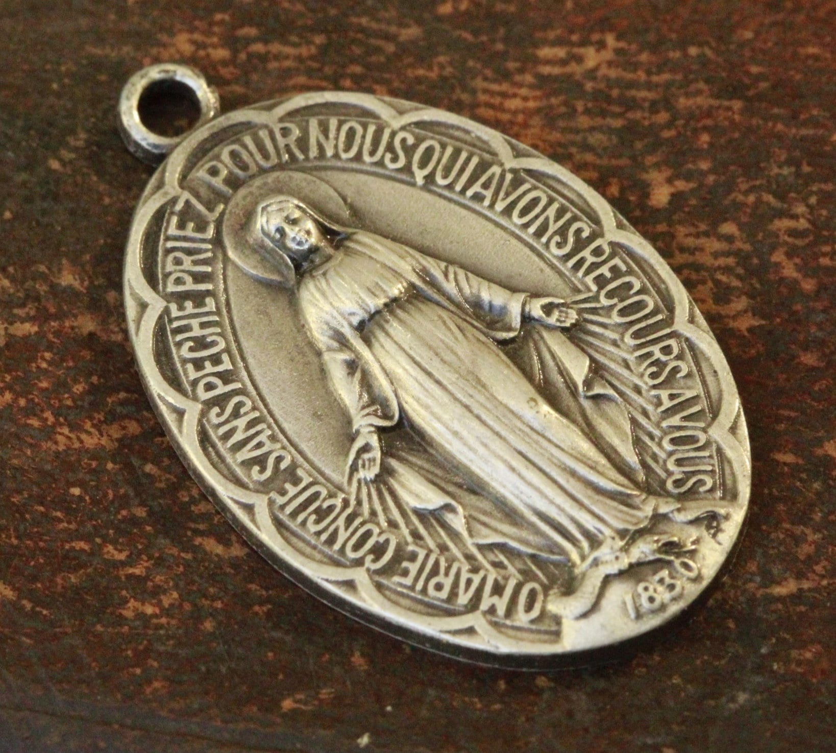 Catholic Lot of 12 Silver Pltd Religious Medals St Benedict Anthony Michael  Rita