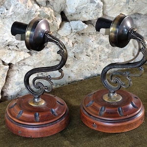 Old wall lights