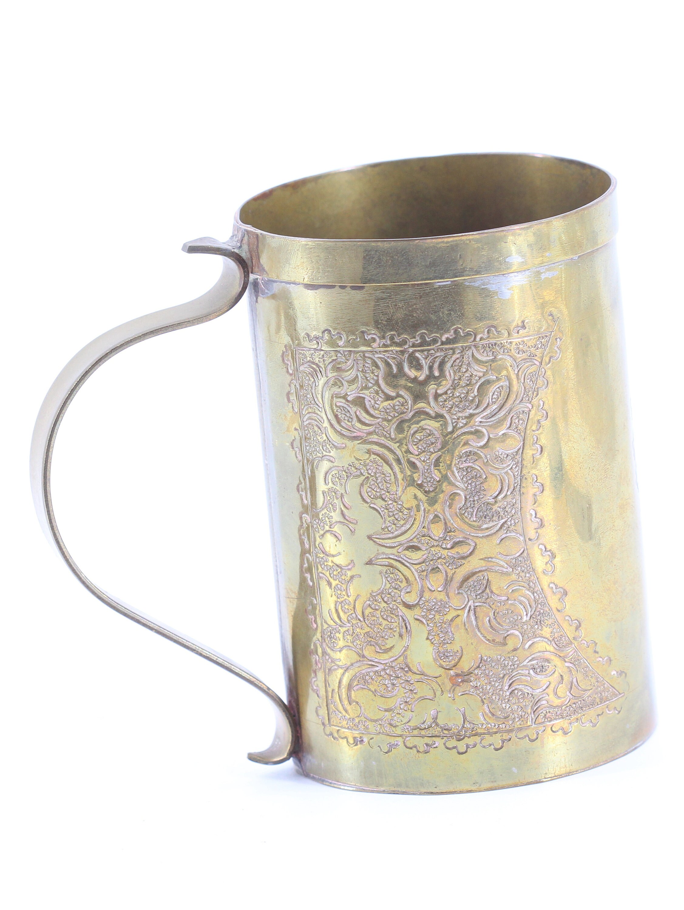 Grande Tasse en Laiton Marocaine