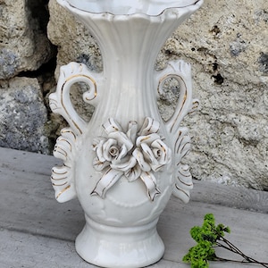 vintage ceramic vase